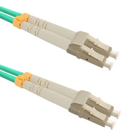 Patchcord światłowodowy LC/UPC-LC/UPC | MM | 50/125 | OM3 | 3m Patchcord światłowodowy LC/UPC-LC/UPC | MM | 50/125 | OM3 | 3m