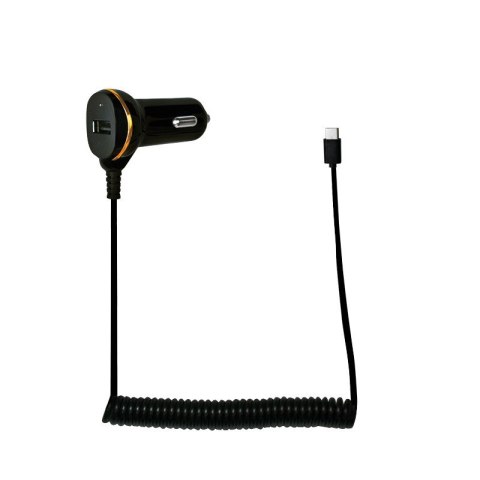 Ładowarka samochodwa USB z kablem USB-C 10.5W Ładowarka samochodwa USB z kablem USB-C 10.5W
