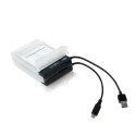 Pudełko ochronne 2xHDD 2.5 cala, transparentne