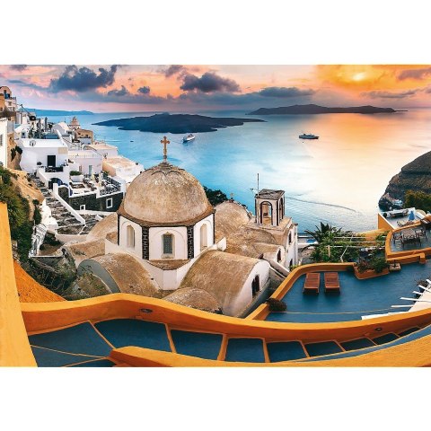 Puzzle 1000 elementów Bajkowe Santorini Puzzle 1000 elementów Bajkowe Santorini
