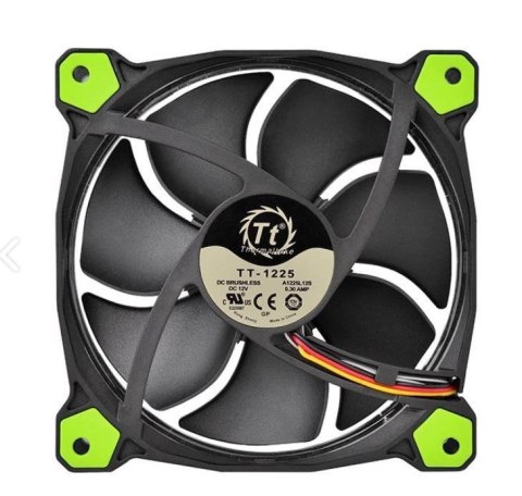 Wentylator Riing 14 LED (140mm, LNC, 1400 RPM) Retail/Box Zielony Wentylator Riing 14 LED (140mm, LNC, 1400 RPM) Retail/Box Zielony