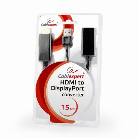 Adapter HDMI do Display Port czarny Adapter HDMI do Display Port czarny