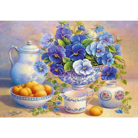 Puzzle 1000 elementów - Niebieski bukiet Puzzle 1000 elementów - Niebieski bukiet