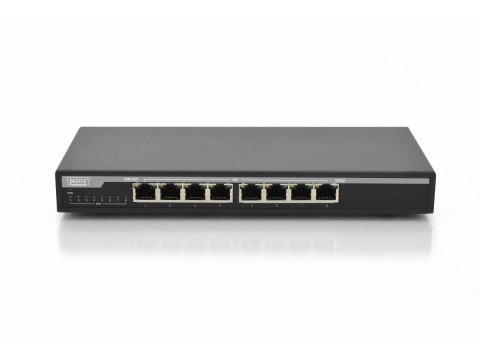 Switch Gigabit Desktop 8-portowy, 8x10/100/1000Mbps PoE+ af/at 135W, Metalowa obudowa Switch Gigabit Desktop 8-portowy, 8x10/100/1000Mbps PoE+ af/at 135W, Metalowa obudowa