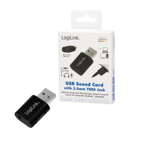 Karta dźwiękowa USB 2.0 3.5mm TRRS jack Karta dźwiękowa USB 2.0 3.5mm TRRS jack