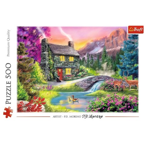 Puzzle 500 elementów - Górska sielanka Puzzle 500 elementów - Górska sielanka