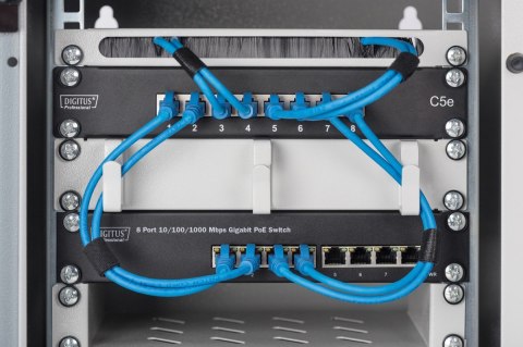 Switch niezarządzalny Gigabit 10 cali Rack 8-portów, 8x10/100/1000Mbps PoE+ af/at 96W Switch niezarządzalny Gigabit 10 cali Rack 8-portów, 8x10/100/1000Mbps PoE+ af/at 96W