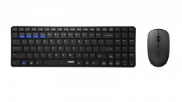 Zestaw klawiatura + mysz Bluetooth 2.4G 9300 czarne UI