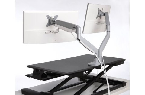 Podwójny uchwyt na monitory SmartFit One-Touch Podwójny uchwyt na monitory SmartFit One-Touch