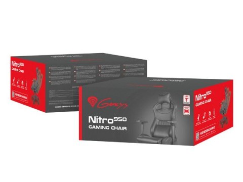 Fotel dla graczy Genesis Nitro 950 Czarny Fotel dla graczy Genesis Nitro 950 Czarny