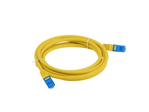 Patchcord kat.6a S/FTP CCA 5.0m Żółty Patchcord kat.6a S/FTP CCA 5.0m Żółty
