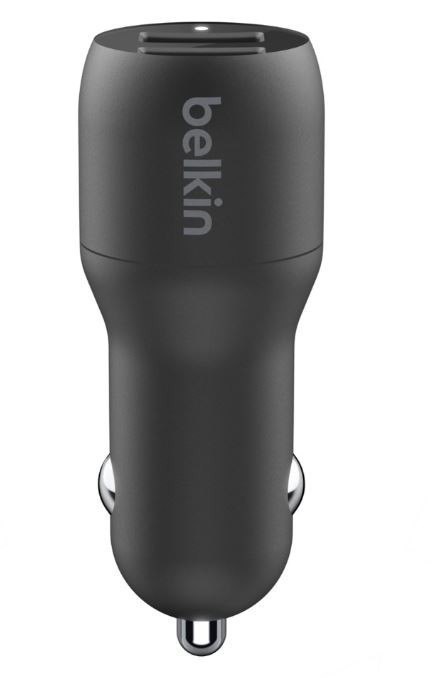 Ładowarka samochodowa Dual USB-A Car Charger 12W x2 czarna Ładowarka samochodowa Dual USB-A Car Charger 12W x2 czarna