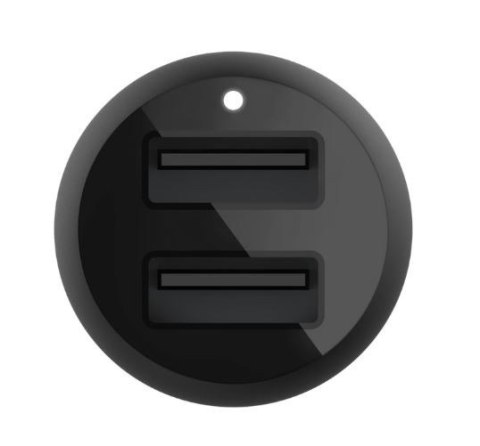 Ładowarka samochodowa Dual USB-A Car Charger 12W x2 czarna Ładowarka samochodowa Dual USB-A Car Charger 12W x2 czarna