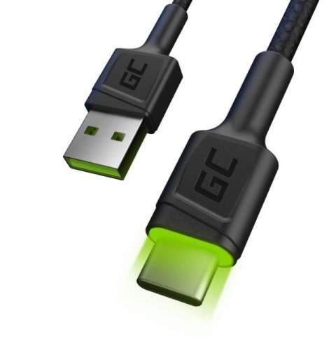 Kabel GC Ray USB-USB-C 200cm, podświetlenie LED Kabel GC Ray USB-USB-C 200cm, podświetlenie LED