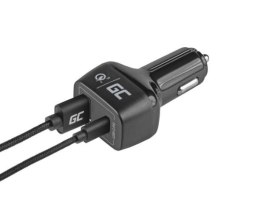 Ładowarka Samochodowa USB-C PD 42W, USB QC 3.0