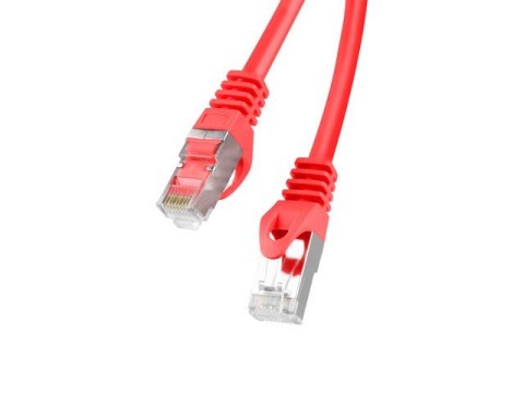 Patchcord kat.6a 0,25m czerwony Fluke Patchcord kat.6a 0,25m czerwony Fluke