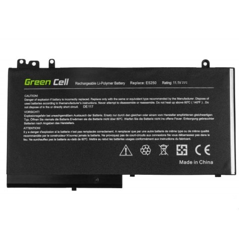 Bateria do Dell E5250 RYXXH 11,1V 2,9Ah Bateria do Dell E5250 RYXXH 11,1V 2,9Ah