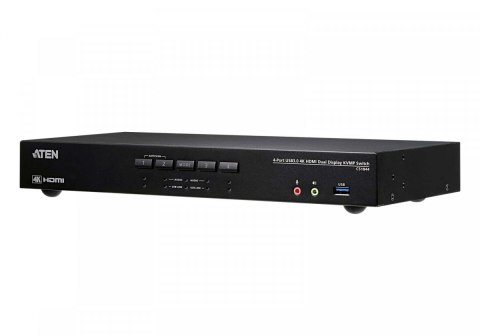 Przełącznik 4-Port USB3.0 4K HDMI Dual Display KVMP Switch