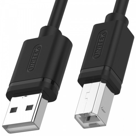 Kabel USB 2.0 AM-BM, 3M; Y-C420GBK Kabel USB 2.0 AM-BM, 3M; Y-C420GBK