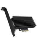 Karta PCIe z gniazdem M.2 M-Key dla jednego dysku SSD M.2 NVMe, podświetlenie ARGB IB-PCI224M2-RGB