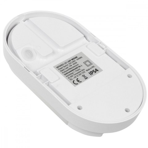 Lampa Led z czujnikiem ruchu 15W MCE340 W Lampa Led z czujnikiem ruchu 15W MCE340 W