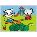 Puzzle 4w1 Dzień Kicia Kocia