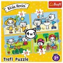Puzzle 4w1 Dzień Kicia Kocia