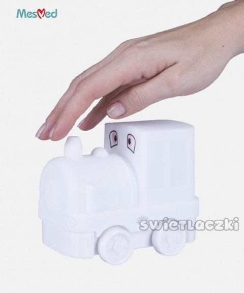 Lampka nocna silikonowa z pilotem zmieniająca kolory Świetlaczek Lokomotywa Lampka nocna silikonowa z pilotem zmieniająca kolory Świetlaczek Lokomotywa