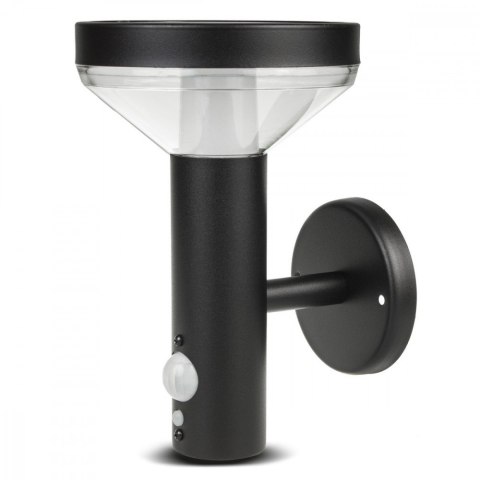 Kinkiet solarny LED z czujnikiem MCE455 B