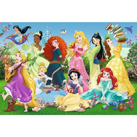 Puzzle 100 elementów Czarujące księżniczki Puzzle 100 elementów Czarujące księżniczki