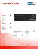 Dysk SSD Black SN850X 2TB NVMe 2280 M2