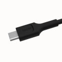 Kabel USB-C-USB-C PowerFlex 100W silikonowy 2m czarny