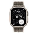 Bransoleta mediolańska z tytanu w kolorze naturalnym do koperty 49 mm - rozmiar S