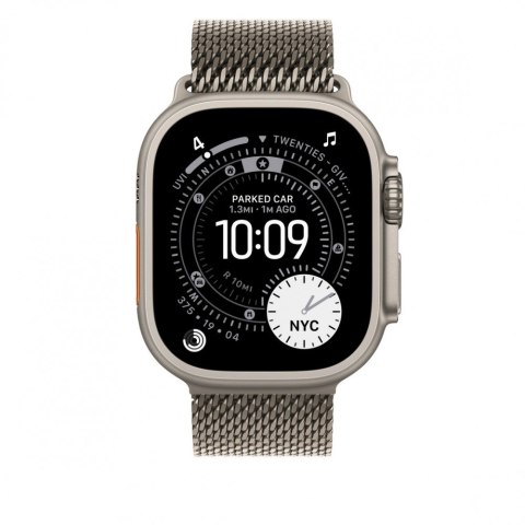 Bransoleta mediolańska z tytanu w kolorze naturalnym do koperty 49 mm - rozmiar S Bransoleta mediolańska z tytanu w kolorze naturalnym do koperty 49 mm - rozmiar S