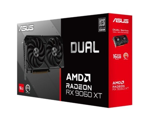 Karta graficzna Dual Radeon RX 9060 XT 16GB GDDR6 DUAL-RX9060XT-16G Karta graficzna Dual Radeon RX 9060 XT 16GB GDDR6 DUAL-RX9060XT-16G