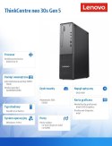 Komputer ThinkCentre Neo 30s G5 SFF 13DK000YPB W11Pro i5-13420H/16GB/512GB/INT/DVD/3YRS OS