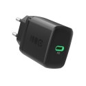 Ładowarka sieciowa USB 30W 1x USB-C CZARNA