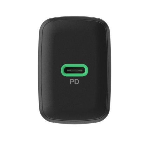 Ładowarka sieciowa USB 30W 1x USB-C CZARNA Ładowarka sieciowa USB 30W 1x USB-C CZARNA