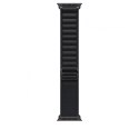 Opaska Alpine w kolorze czarnym do koperty 49 mm - rozmiar M - elementy z tytanu w kolorze czarnym