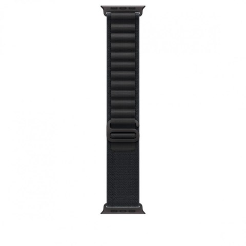 Opaska Alpine w kolorze czarnym do koperty 49 mm - rozmiar M - elementy z tytanu w kolorze czarnym
