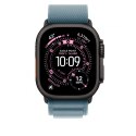 Opaska Alpine w kolorze jasnoniebieskim do koperty 49 mm - rozmiar S - elementy z tytanu w kolorze czarnym