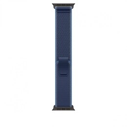 Opaska Trail w kolorze niebieskim/jaskrawoniebieskim do koperty 49 mm - rozmiar M/L - elementy z tytanu w kolorze czarnym