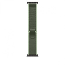 Opaska Trail w kolorze zielonym/neonowej zieleni do koperty 49 mm - rozmiar S/M - elementy z tytanu w kolorze czarnym
