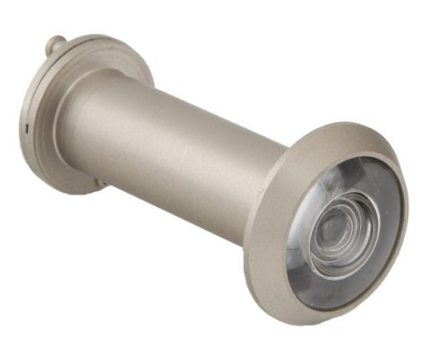 Wizjer drzwiowy z przesłoną 200 stopni 16mm 35-60mm mosiądz Wizjer drzwiowy z przesłoną 200 stopni 16mm 35-60mm mosiądz