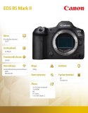 Aparat bezlusterkowy EOS R5 Mark II V6 Body EU26 6536C004