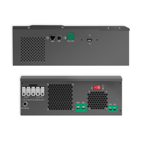 Inwerter solarny falownik Off Grid z ładowarką solarną MPPT 24VDC 230VAC 2000VA/2000W Czysta sinusoida Inwerter solarny falownik Off Grid z ładowarką solarną MPPT 24VDC 230VAC 2000VA/2000W Czysta sinusoida