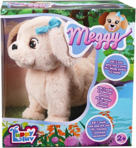 Maskotka interaktywna Puppy Luv Piesek Labrador Meggy Maskotka interaktywna Puppy Luv Piesek Labrador Meggy