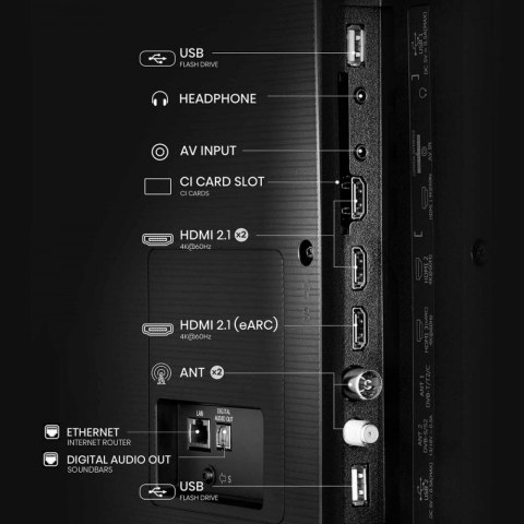 Telewizor LED 65 cali 65A6Q Telewizor LED 65 cali 65A6Q