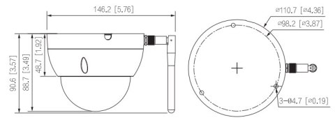 KAMERA IP DAHUA IPC-HDBW1430DE-SW-0280B