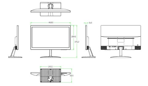 MONITOR DAHUA LM19-L200